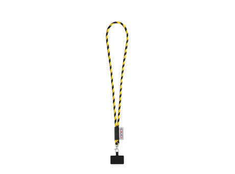GOSPORT. SET Lanyard TUBE Long (Ø 7 mm) mit 9 mm Auslösekarabiner und Handyhalterung