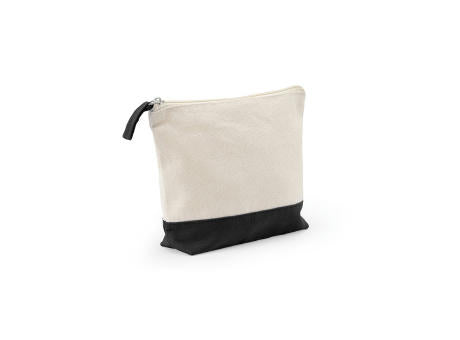 DAPHNE. Kosmetiktasche aus 100 % Baumwolle (340 g/m²), zweifarbig