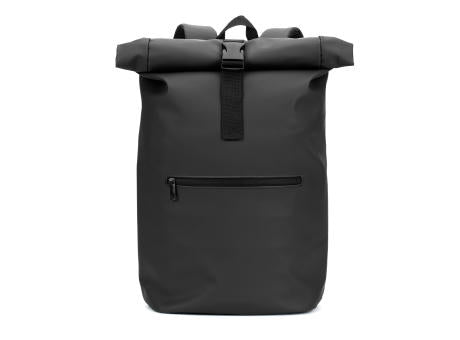 PORTLAND. Roll-Top-Rucksack aus PU mit Laptopfach, 16“