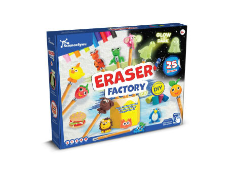 RUBBER FACTORY. Gummifabrik ideal für Kinder
