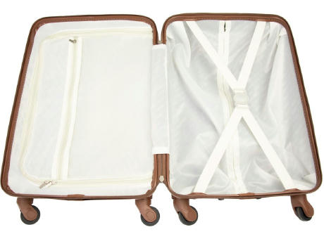VASAD Classic ABS Trolley, Cremeweiß