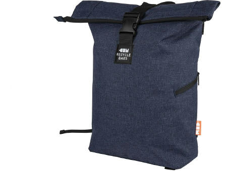 Recycle Bags Rucksack RPET, Schwarz
