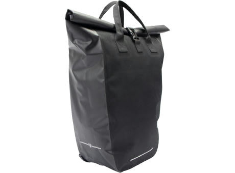 VASAD All Weather Urban Fahrradtasche, Schwarz