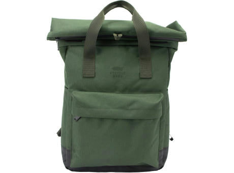 Recycle Bags Basic Fahrradrucksack, Schwarz-grün