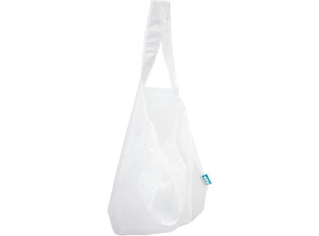 Recycle Bags Faltbare Einkaufstasche RPET, Weiß