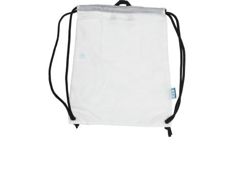 Recycle Bags Faltbarer Stringbag RPET, Weiß