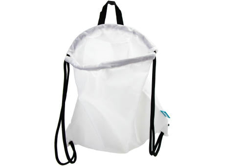 Recycle Bags Faltbarer Stringbag RPET, Weiß
