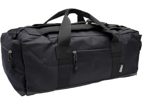 VASAD Active 2-in-1 Duffel Rucksack, Schwarz