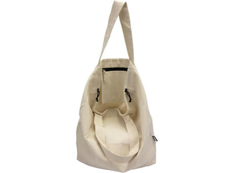 Recycle Bags Recycled Cotton Tote Bag, Natur