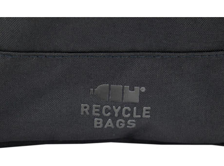 Recycle Bags Basic rolltop rucksack, Schwarz