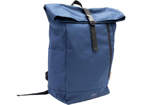 Recycle Bags Basic rolltop rucksack, Schwarz