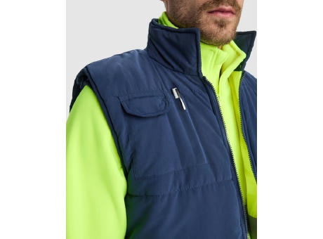 WENDEWESTE PERSEI S/S NAVY BLUE/FLUOR YELLOW