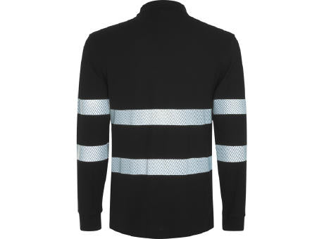 HOCHSICHTBARES LANGÄRMLIGES POLOSHIRT FORAN S/XS BLACK