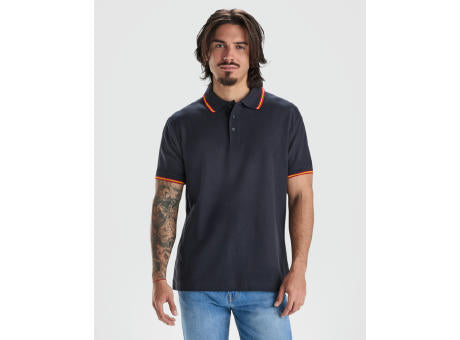 POLOSHIRT NATION S/S WHITE