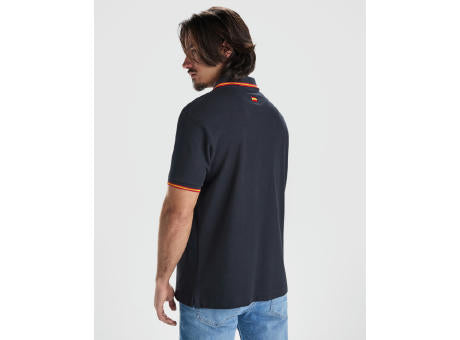 POLOSHIRT NATION S/S WHITE