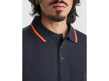 POLOSHIRT NATION S/S WHITE