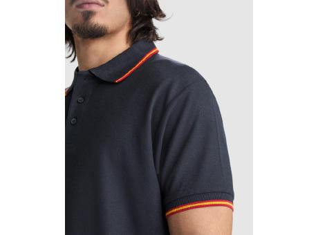 POLOSHIRT NATION S/S WHITE