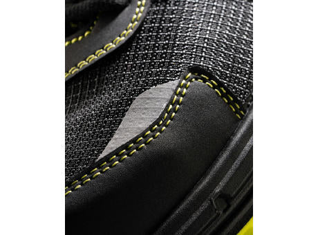 WORKWEAR SHOES BERYL S/35 BLACK/FLUOR YELLOW