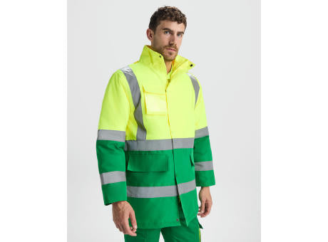 HOCHSICHTBARER PARKA MERAK S/S FLUOR YELLOW