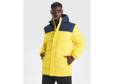 PARKA TALLIN S/S YELLOW/NAVY BLUE