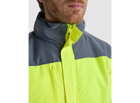 HOCHSICHTBARER PARKA EPSYLON S/S LEAD/FLUOR YELLOW