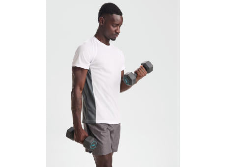 T-SHIRT SHANGHAI S/S WHITE/DARK LEAD