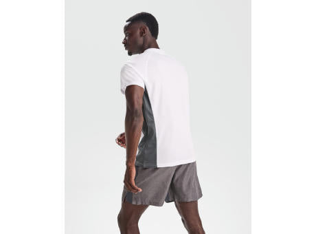 T-SHIRT SHANGHAI S/S WHITE/DARK LEAD