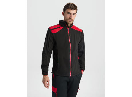JACKE TERRANO S/S BLACK/RED