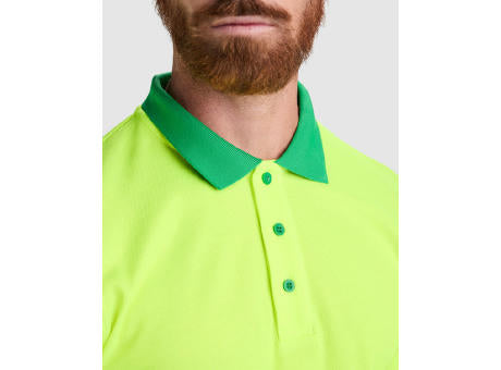 HOCHSICHTBARES LANGÄRMLIGES POLOSHIRT ATRIO S/S FLUOR YELLOW