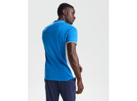 POLOSHIRT MONTMELO S/S WHITE/BLACK