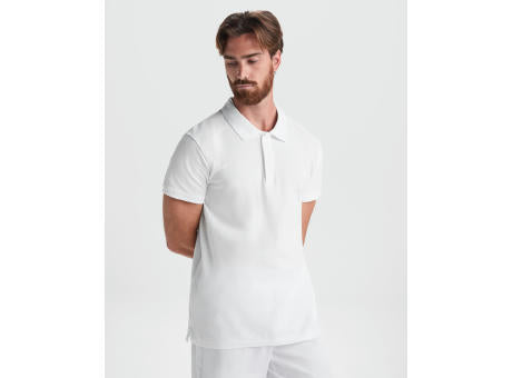 POLOSHIRT ROVER S/S WHITE