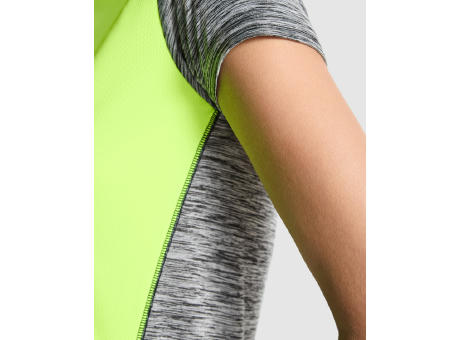 T-SHIRT ZOLDER WOMAN S/S WHITE/HEATHER BLACK
