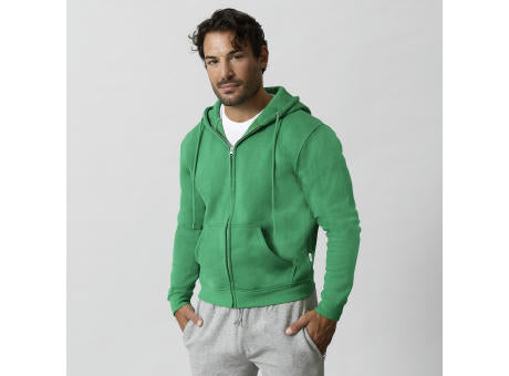 Erwachsene Sweatshirt mit Kapuze + Reißverschluss Walder