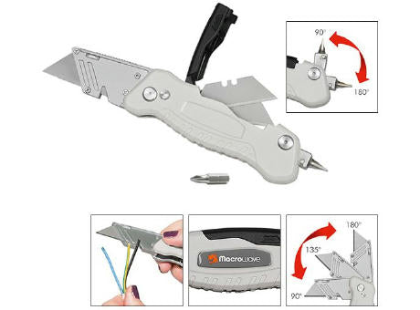 Trapezklingen-Klappmesser "Solid Screw Cut"