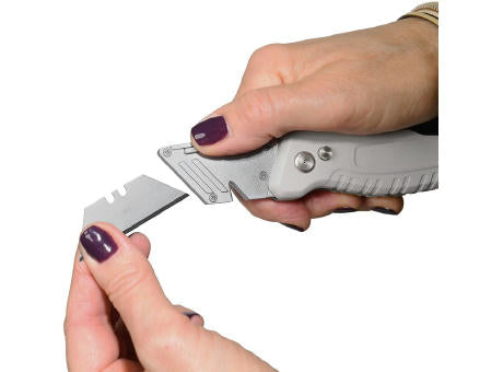 Trapezklingen-Klappmesser "Solid Screw Cut"