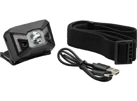 Aufladbare LED Stirnleuchte mit Sensorfunktion "Sensor Head Light Charge 125 L"