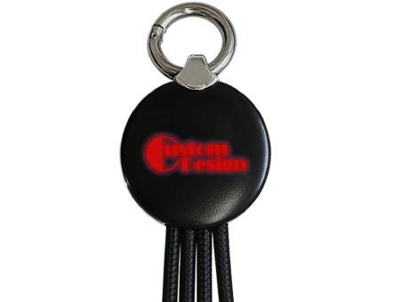 RPET LOGO-light Ladekabel 5 in 1