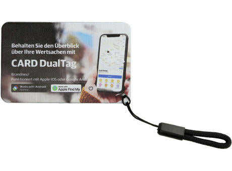 CARD DualTag Tracker Apple und Google Android
