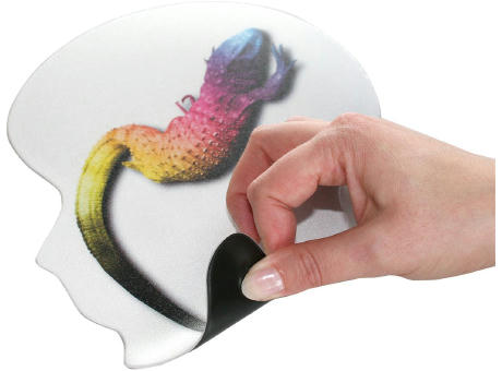 CONTOUR-pad Mousepads Sonderform innerhalb 200 x 240 mm, 1,6 mm dick