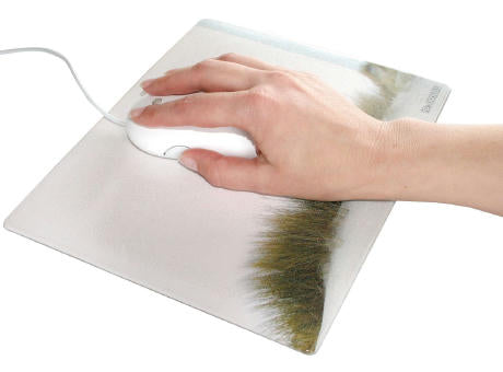 Mousepad QUADRO MEMO-pad, 200 x 240 mm, Einschub seitlich geöffnet, 1,6 mm dick