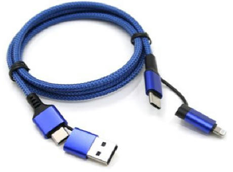 XXL PD TEX-cable Ladekabel Fastcharge