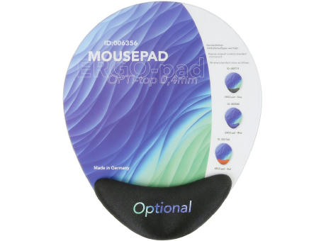 ERGO-pad Memoryschaum Quadro OPTI-top, HB schwarz