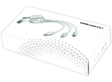 SPINN-cable Color 5 in 1 Ladekabel
