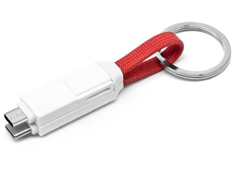 2 in 1 Magnetisches Schlüsselanhänger Ladekabel