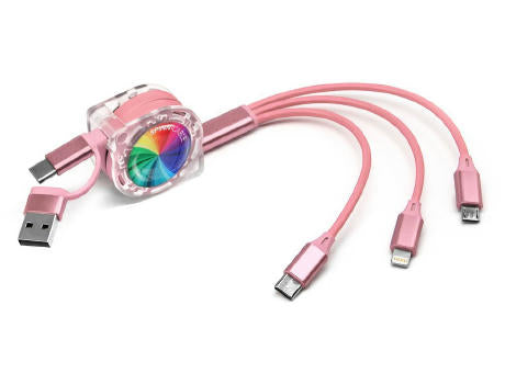 SPINN-cable Color 5 in 1 Ladekabel