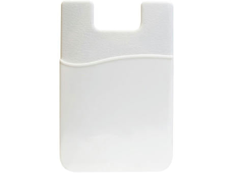 CARD-Pocket Silikon Kartenhalter für Mobiltelefon Siebdruck