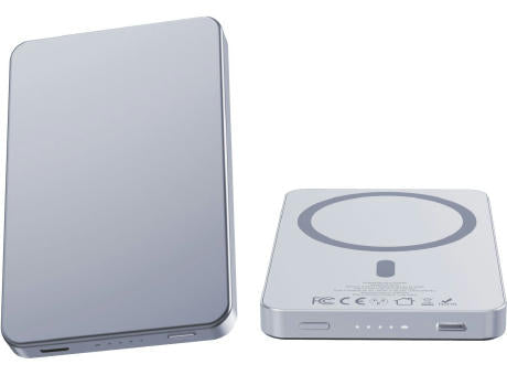 Magmetal wireless powerbank 5000mah