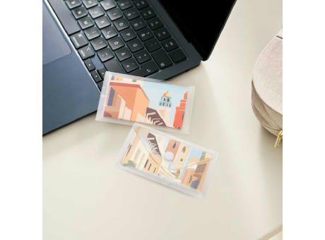 POLYCLEAN Displaytuch 15x15 cm im Etui, All-Inclusive-Paket