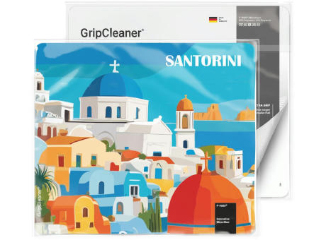 GripCleaner® 4in1 Mousepad 23x20 cm, All-Inclusive-Paket