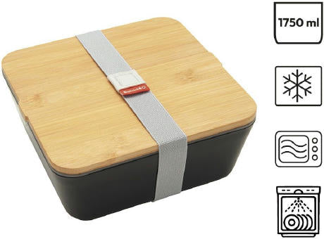 Bento 'Saitama', mit Bambusdeckel